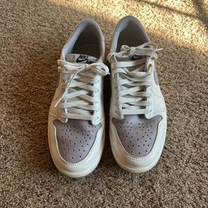Nike Air Jordon Sneakers White and Gray